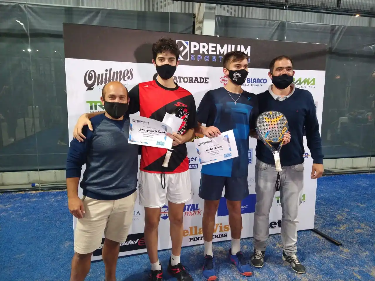 Zurita-De Pascual se quedaron con el torneo profesional