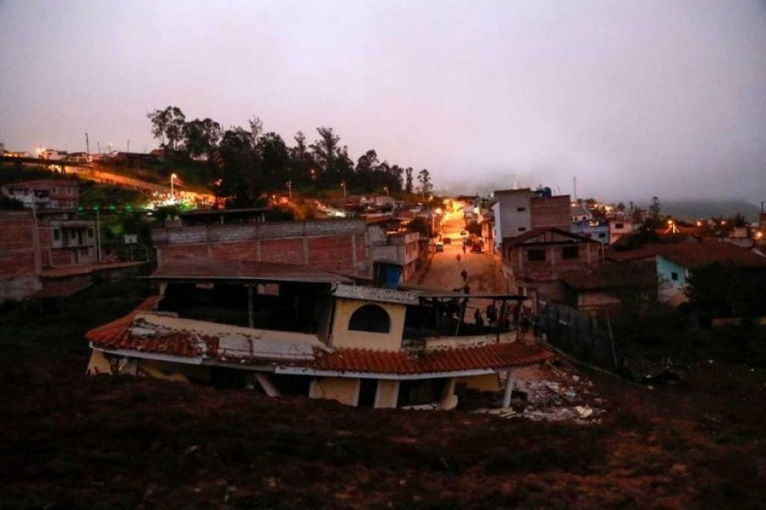 Trágico deslizamiento de tierra en Ecuador