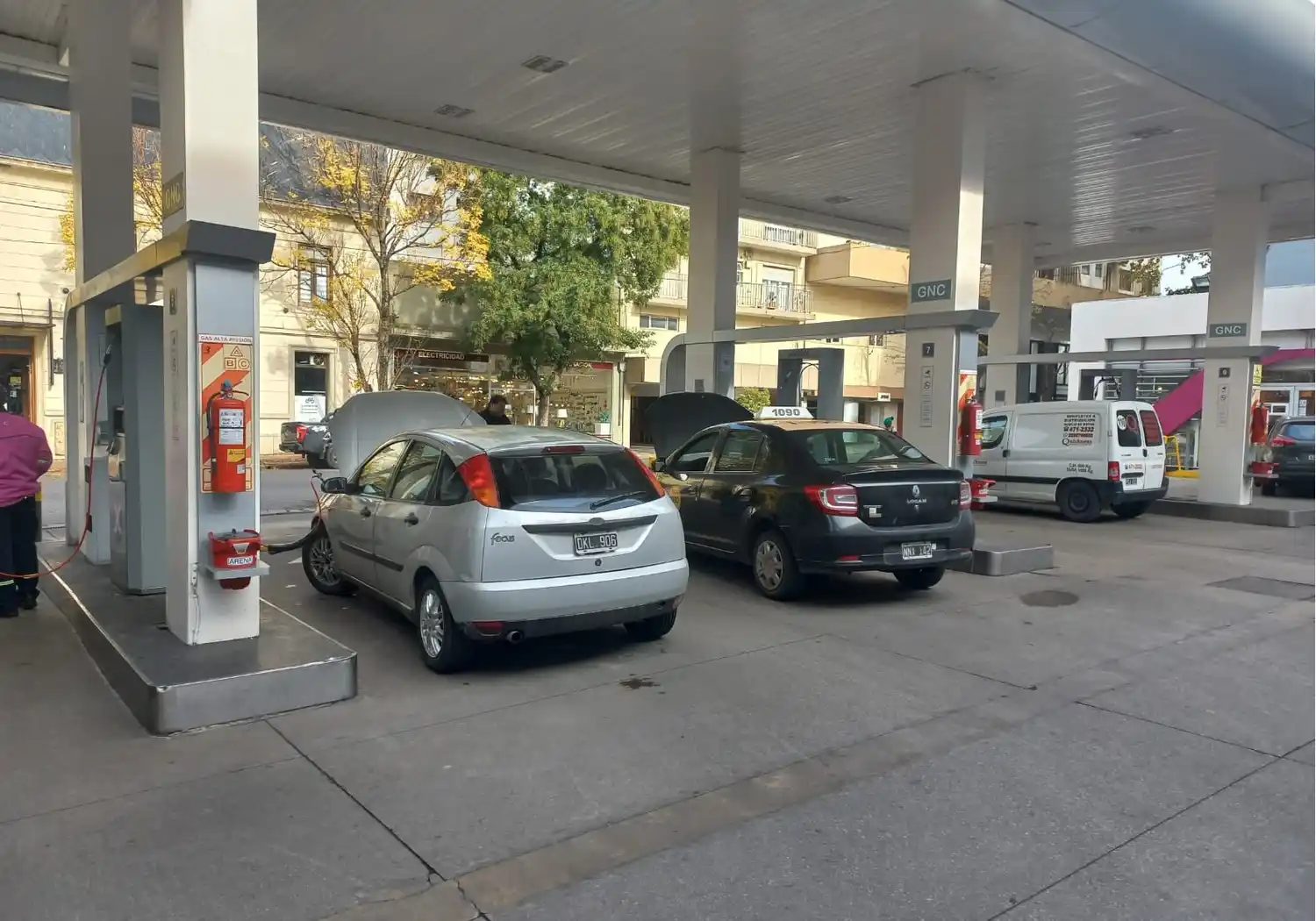 Ante las bajas temperaturas aumentó el consumo de gas en la ciudad.