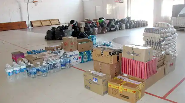 Urdinarrain solidaria con los hermanos inundados