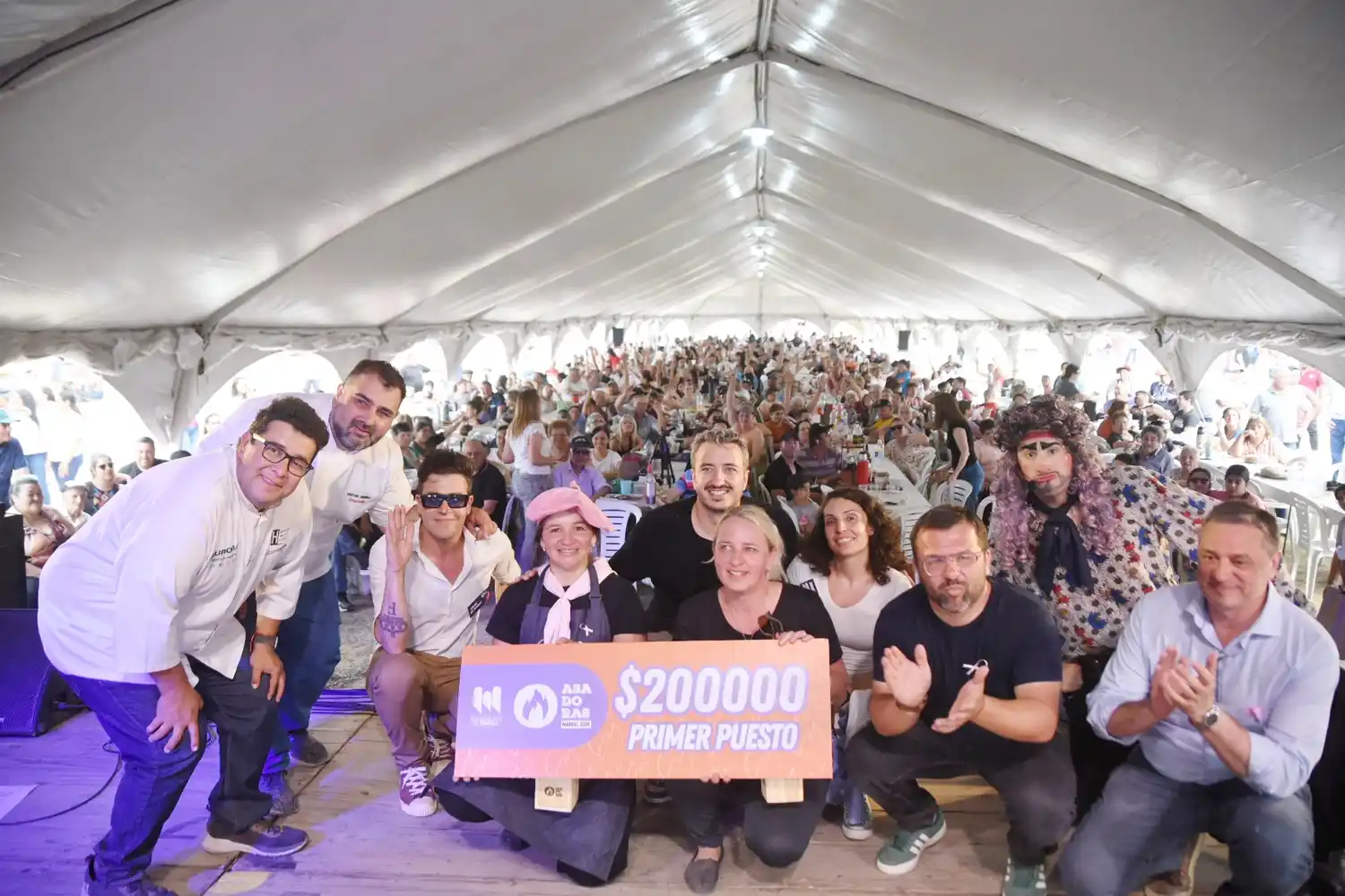 Valeria Grosso y Paola Díaz, de Balnearia, se consagraron en Marull como las mejores asadoras