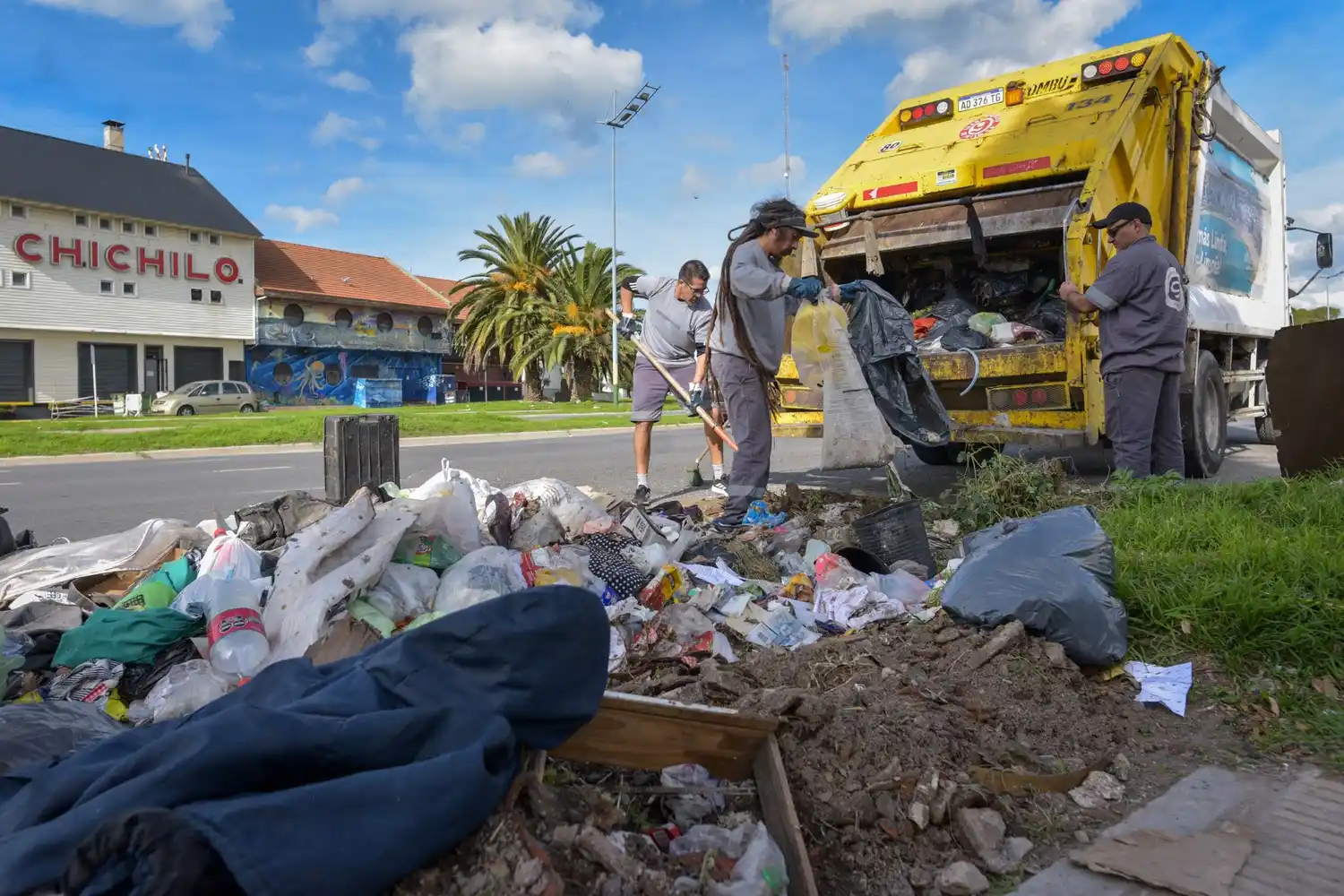 Sólo en junio se recolectaron 3400 toneladas de residuos.