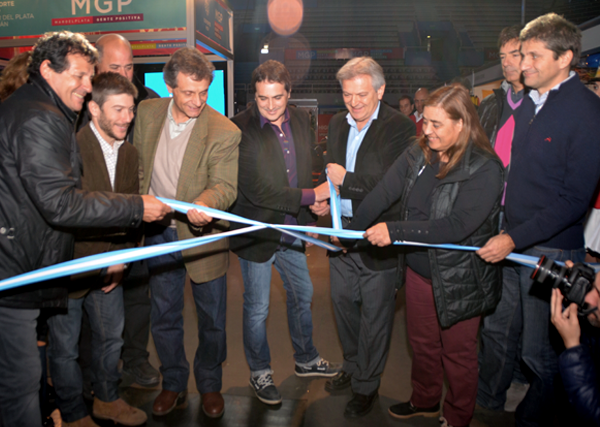 Pulti inauguró Expodeportes 2015 en Mar del Plata