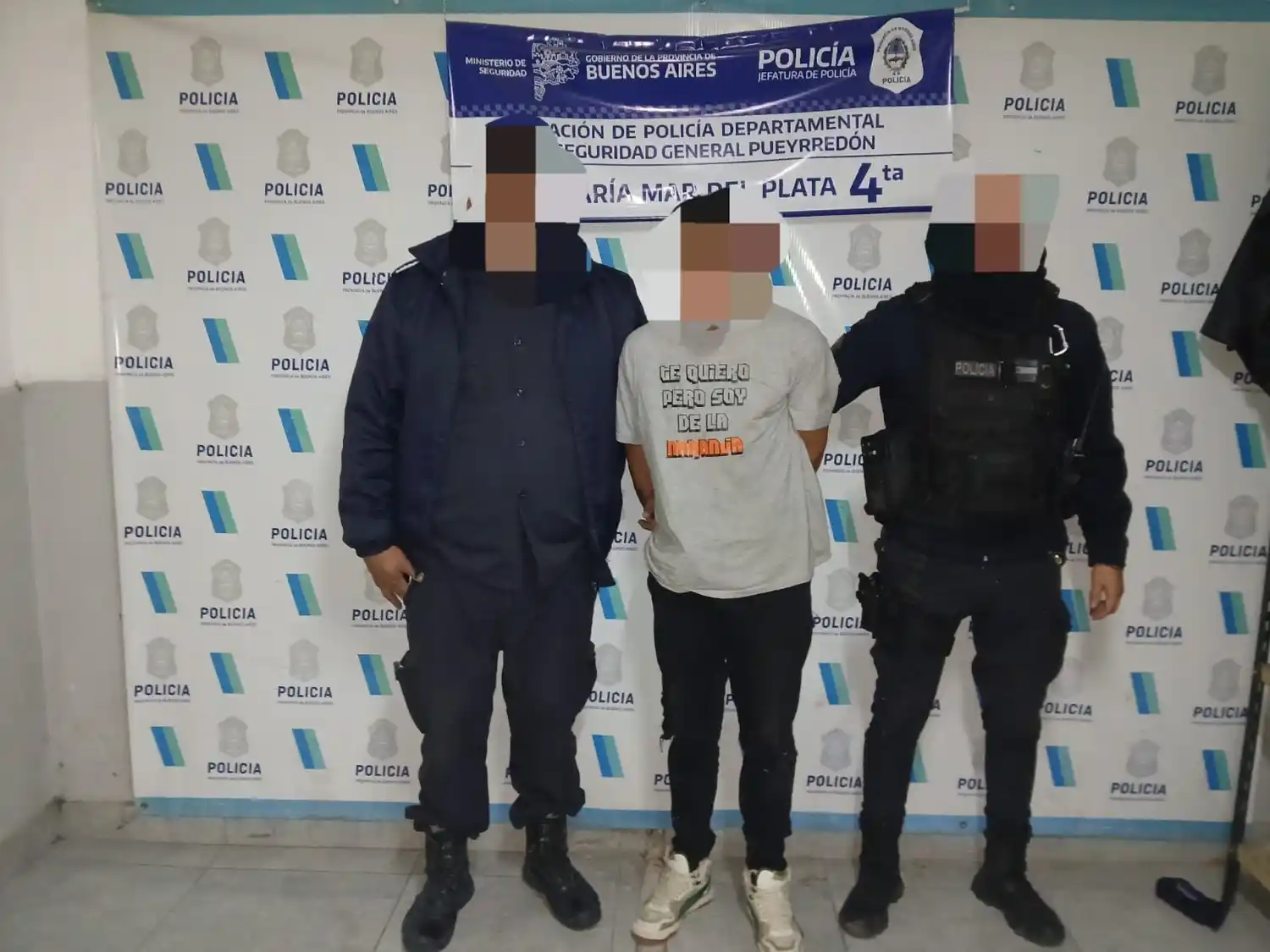 Persecución, destrozos y una policía herida: cayó tras intentar robar y huir por los techos