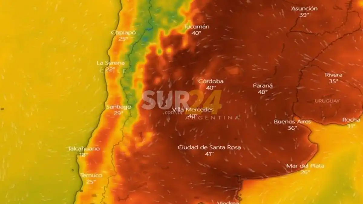 Anuncian una ola de calor extremo para Santa Fe y  gran parte del país