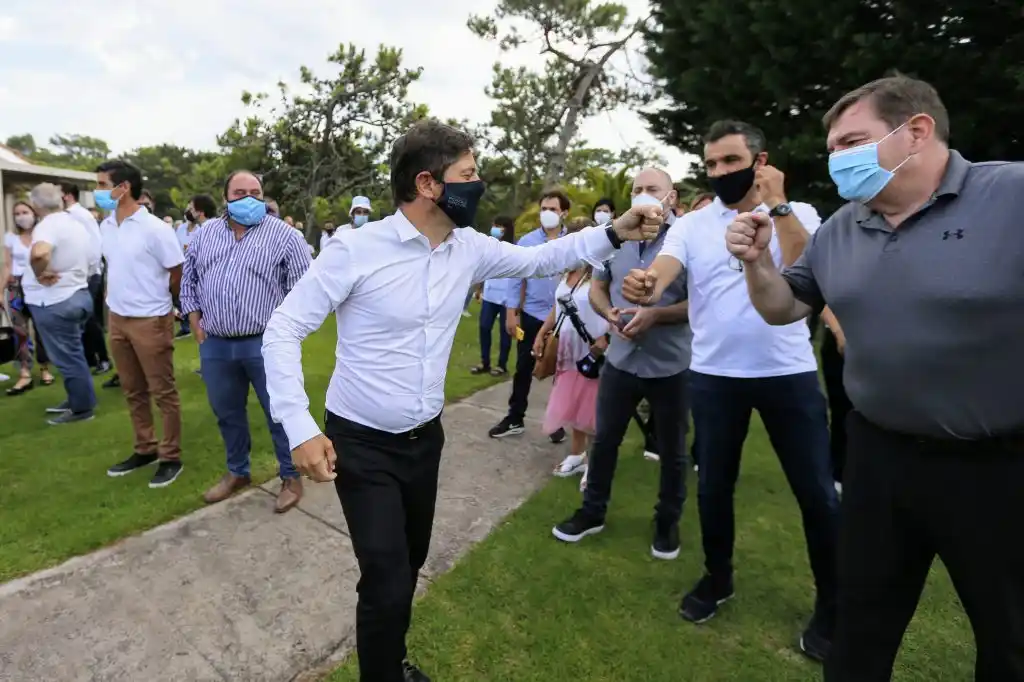 “El mejor fin de semana de  la temporada", dijo Kicillof