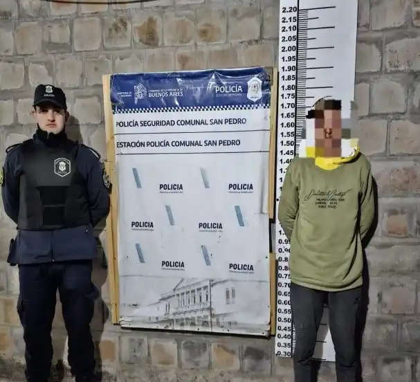 El detenido tiene 24 años y un gran historial delictivo.