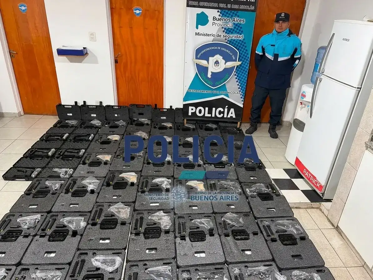 Policia PBA decomiso armas 2