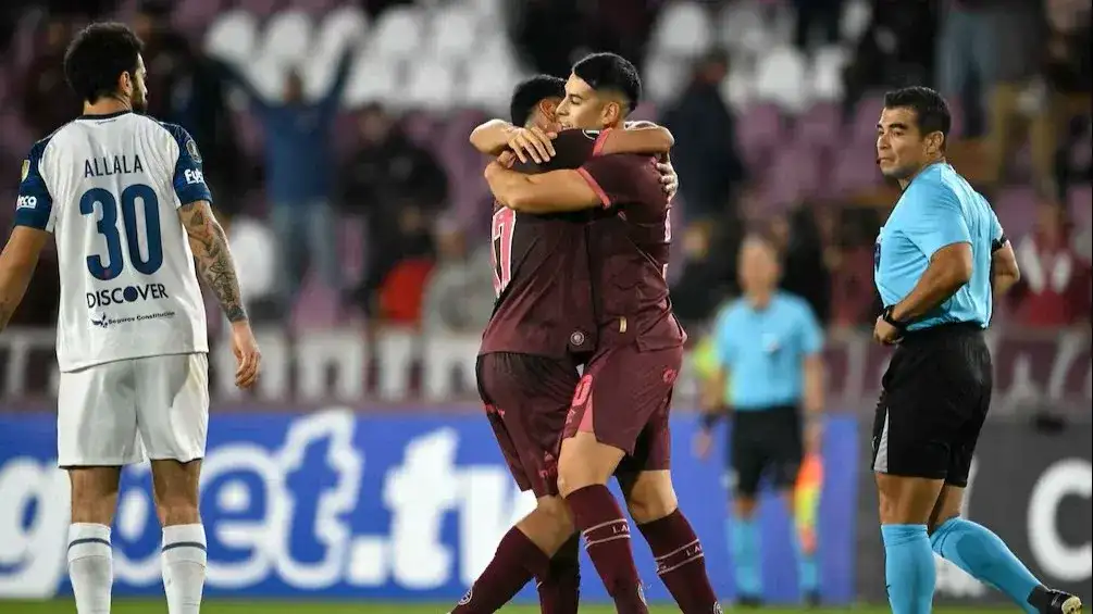 Lanús lo fue a buscar y lo encontró