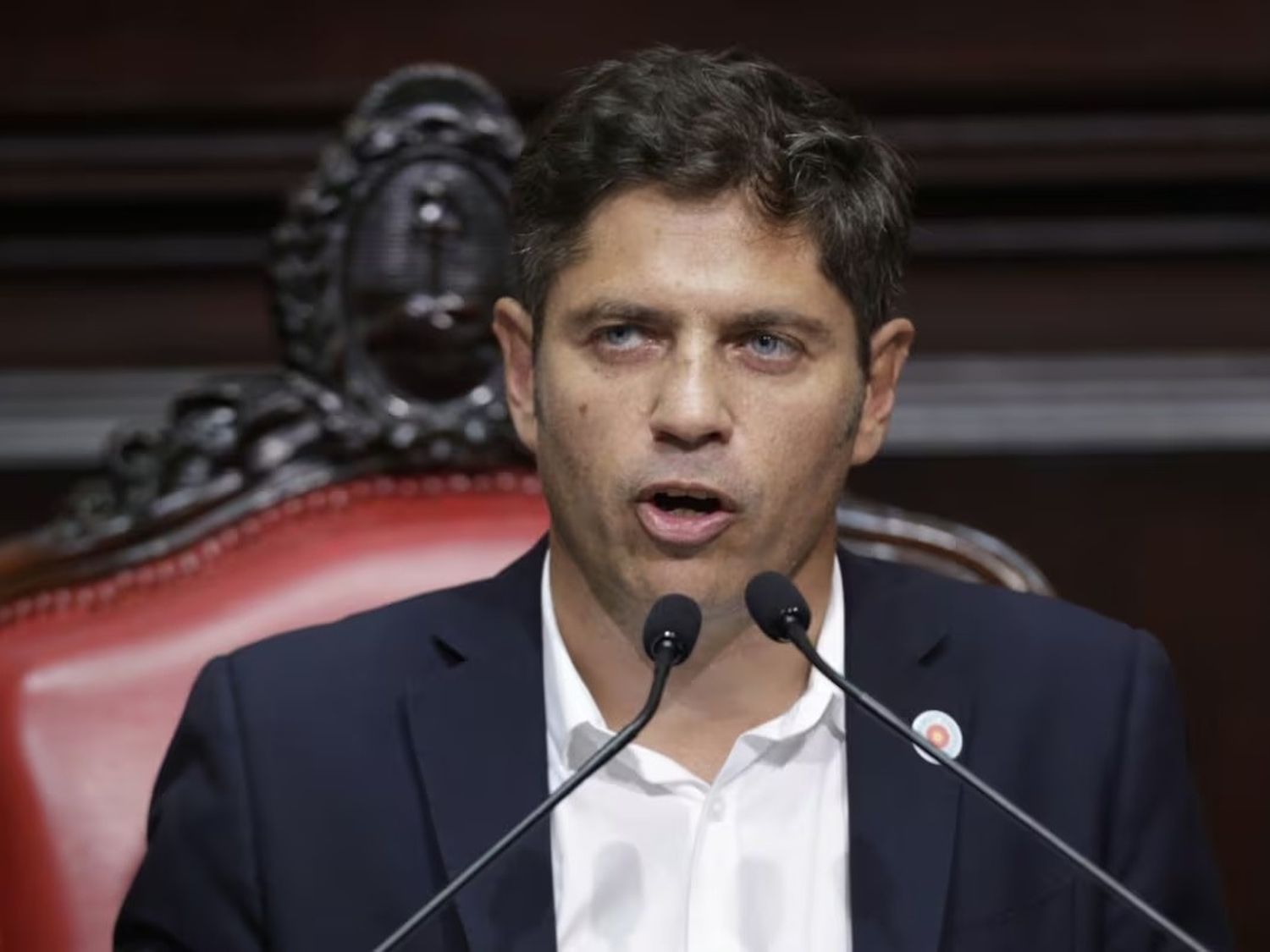 Kicillof abrió las sesiones en la Legislatura y llamó a Milei “impune, cínico e irresponsable”