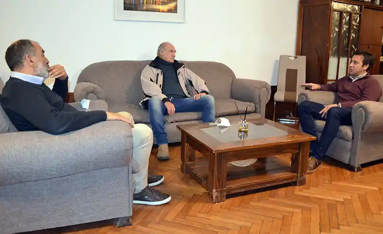 Rojas y Álvaro hablaron de obras en conjunto