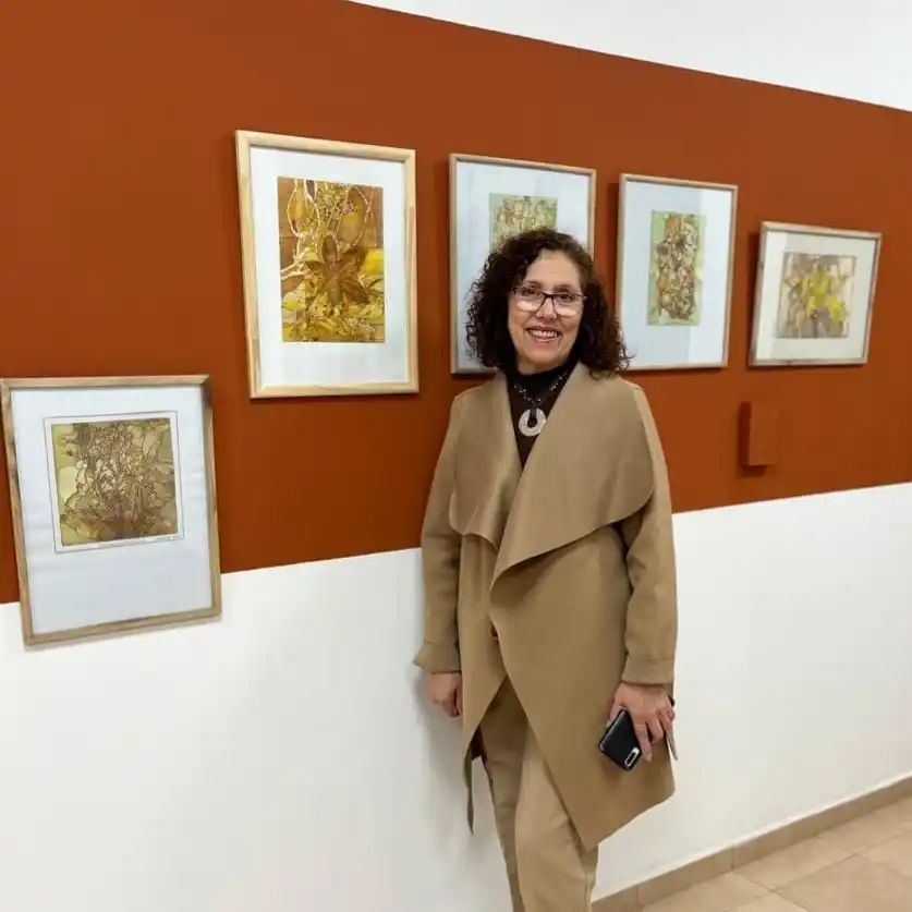 Beatriz Vallaro: "Es la primera vez que expongo mi obra en mi provincia y fue una experiencia grandiosa"