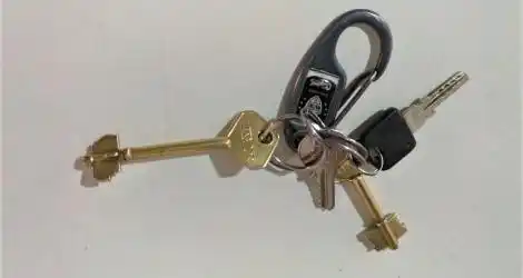Sole encontró llaves en la vereda