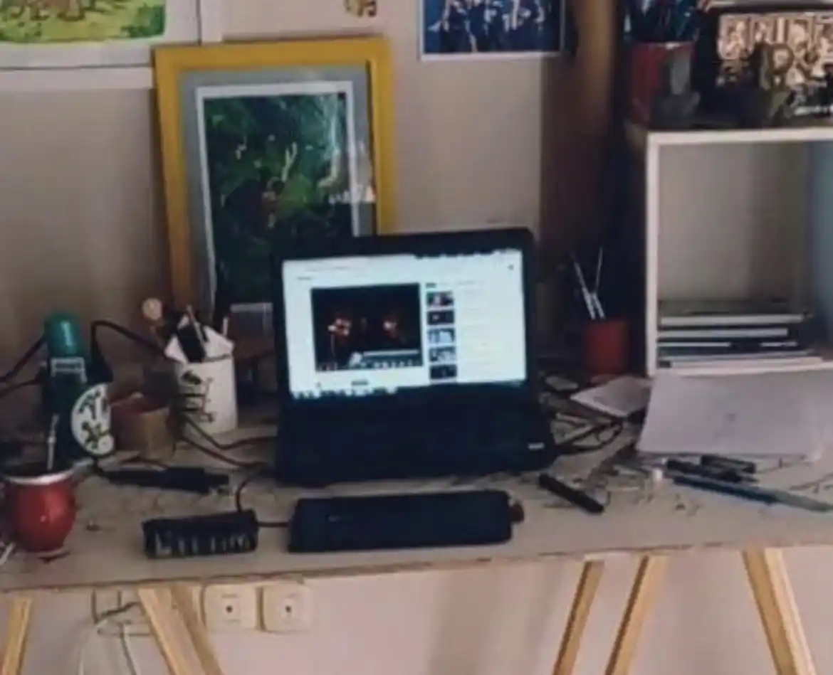 Le robaron dos computadoras y una tablet a Nicolás Vilela, reconocido artista local.