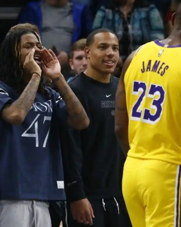 ¿Lo provocó? El cruce entre LeBron James y Ja Morant