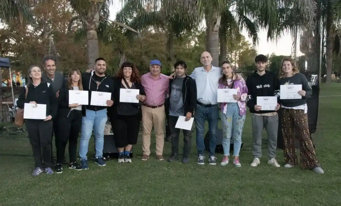 General Galarza fue sede del primer Encuentro Entrerriano de Arte: inclusión, muralismo y comunidad