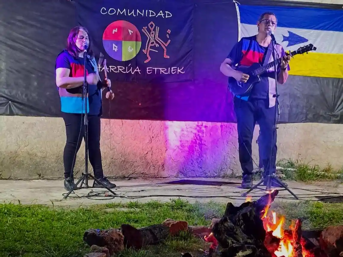 Fogón por la memoria en la Escuela Popular Charrúa
