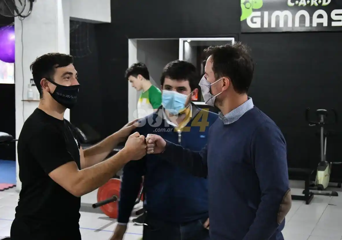 Chiarella y Pellegrini siguen impulsando acciones para fortalecer el trabajo, la salud y la educación