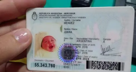 El DNI de Juana