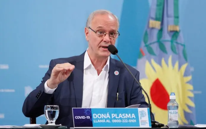 Gollan dijo que “el 99% de la gente se quiere vacunar”
