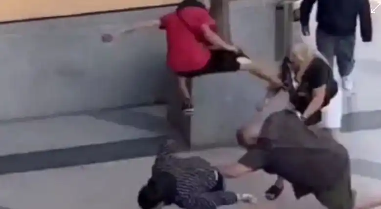Video: brutal robo grupal contra dos argentinos en Chile