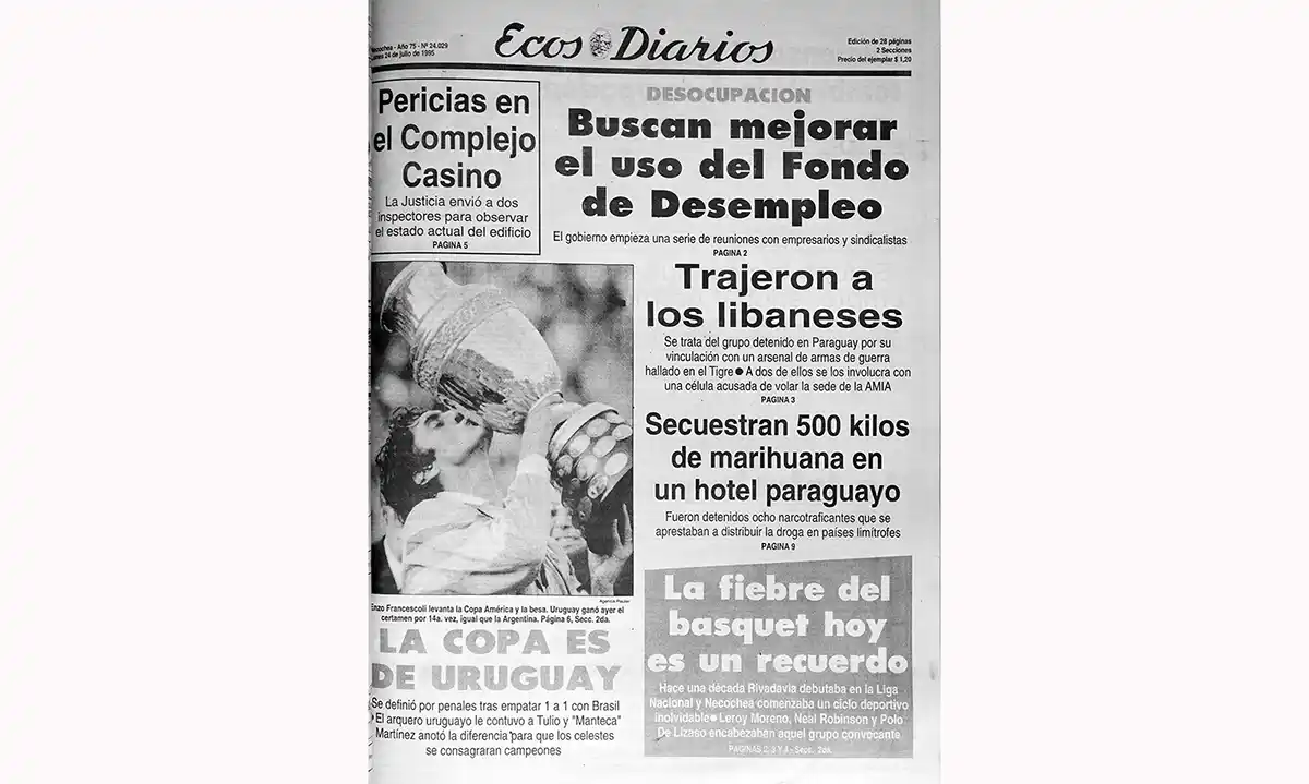 Lunes, 24 de julio de 1995