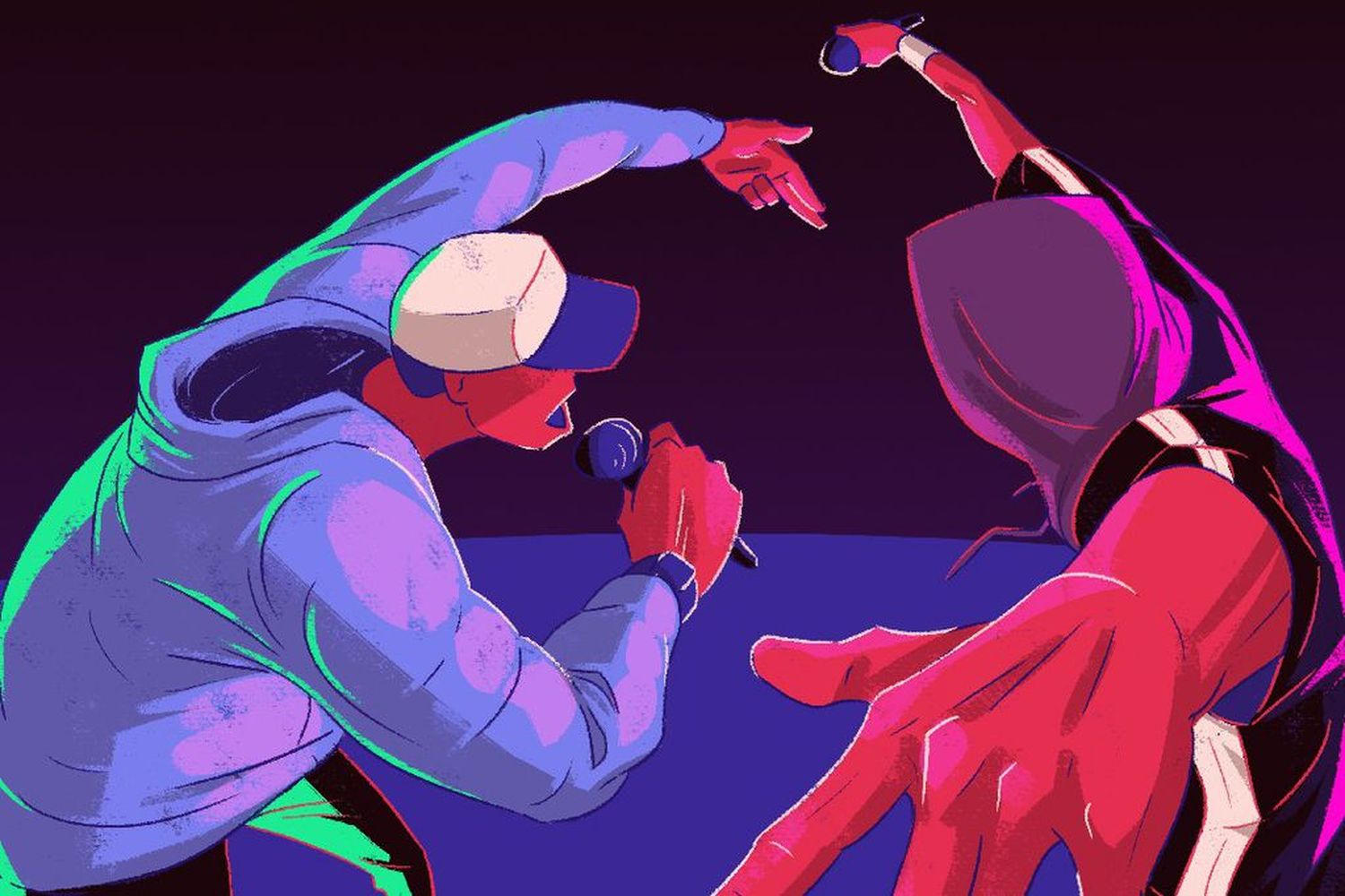 El furor de las batallas de rap tiene su docuserie: "La revolución del freestyle"