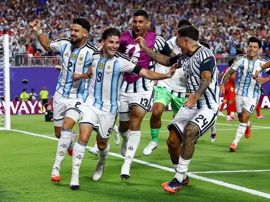 La Selección Argentina le ganó 3 a 1 a Suiza, pasó a semifinales y se enfrentará contra Inglaterra