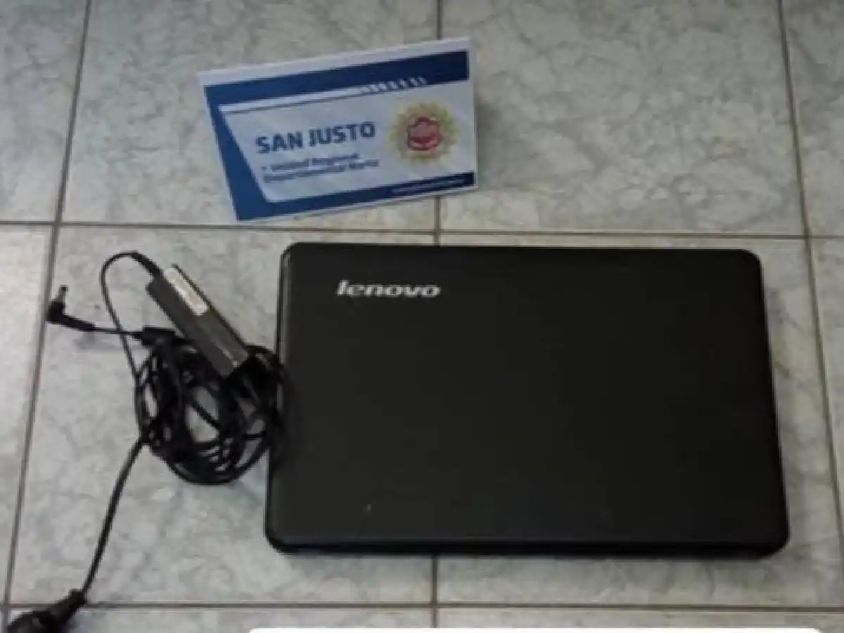 Recuperaron computadora robada en un casa de El Prado 