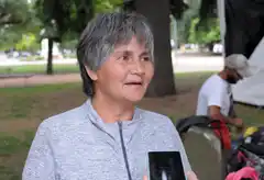 "No existe más el Tandil soñado", dijo la madre de Sebastián Simón mientras permanecen en el acampe