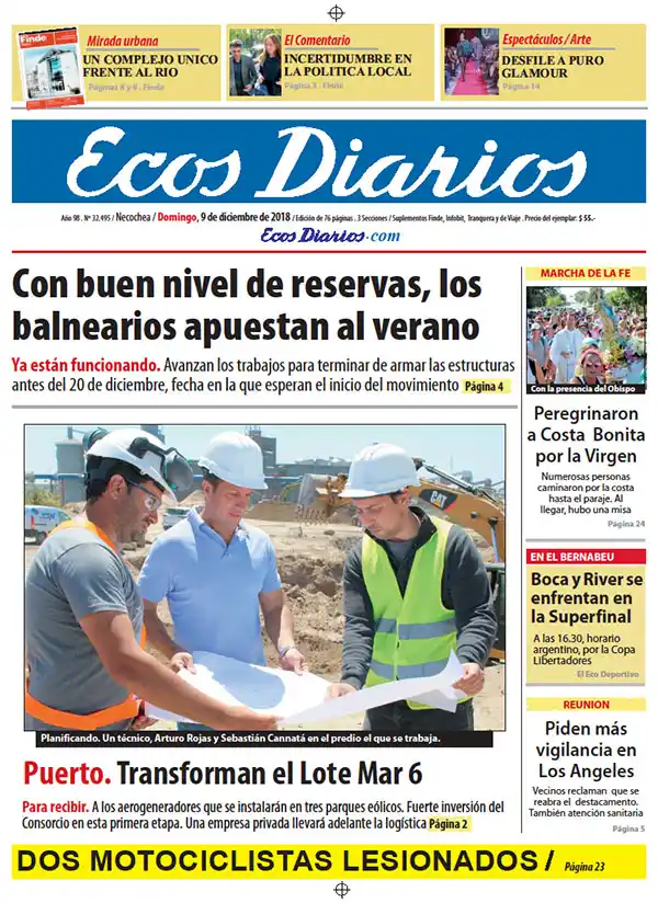 Tapa del 9 de diciembre de 2018