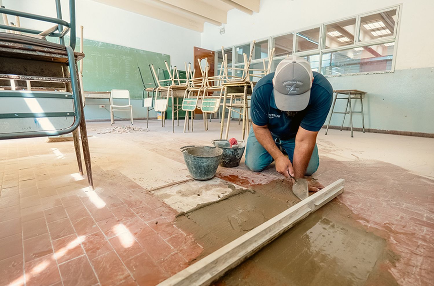 Comenzaron las obras de reacondicionamiento de los establecimientos educativos municipales