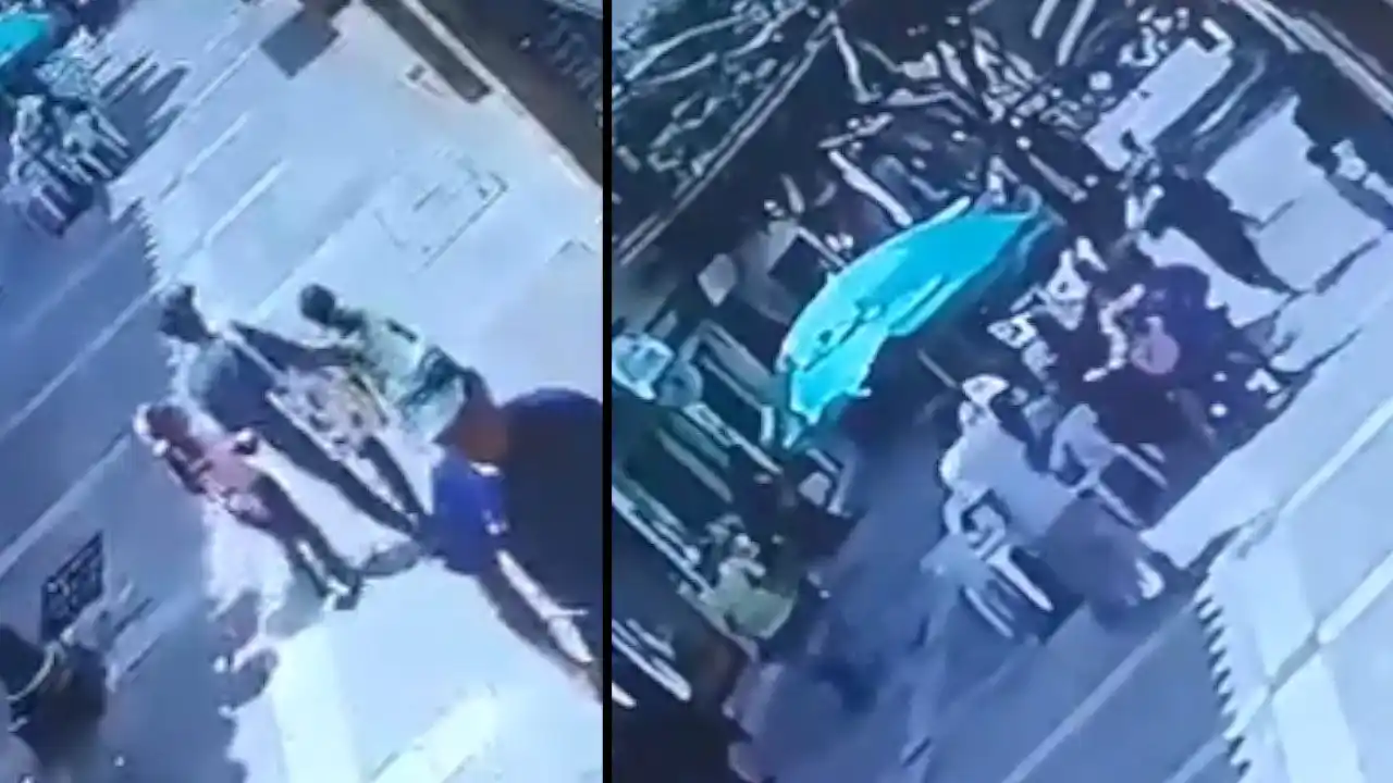 Raptan a dos niñas en pleno día (+ Video)