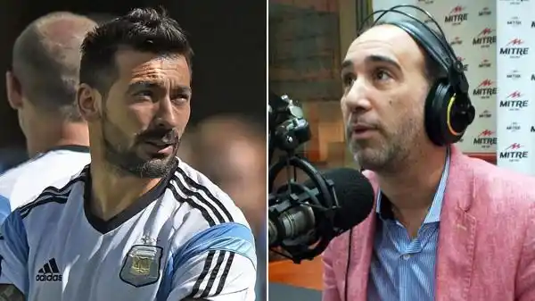 Gabriel Anello redobló la apuesta contra Ezequiel Lavezzi