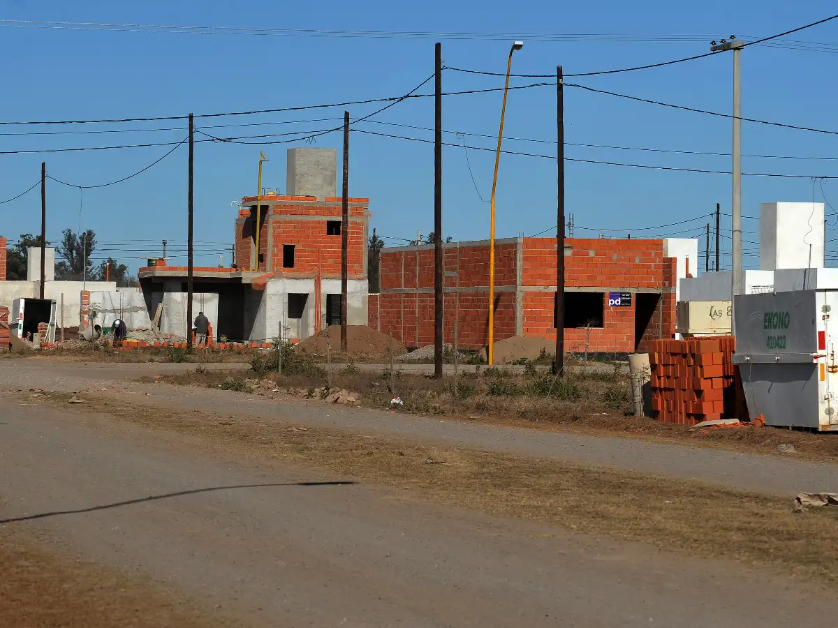 Fuerte caída de las ventas de insumos para la construcción 