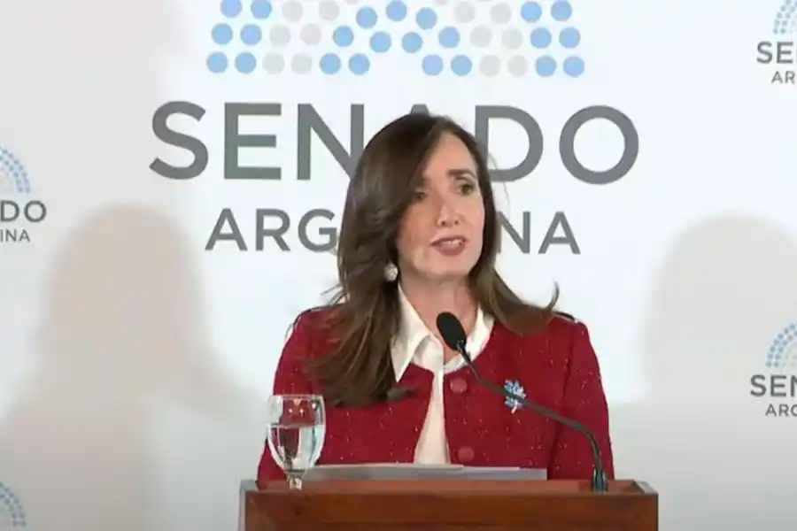 Victoria Villarruel, vicepresidenta de la Nación