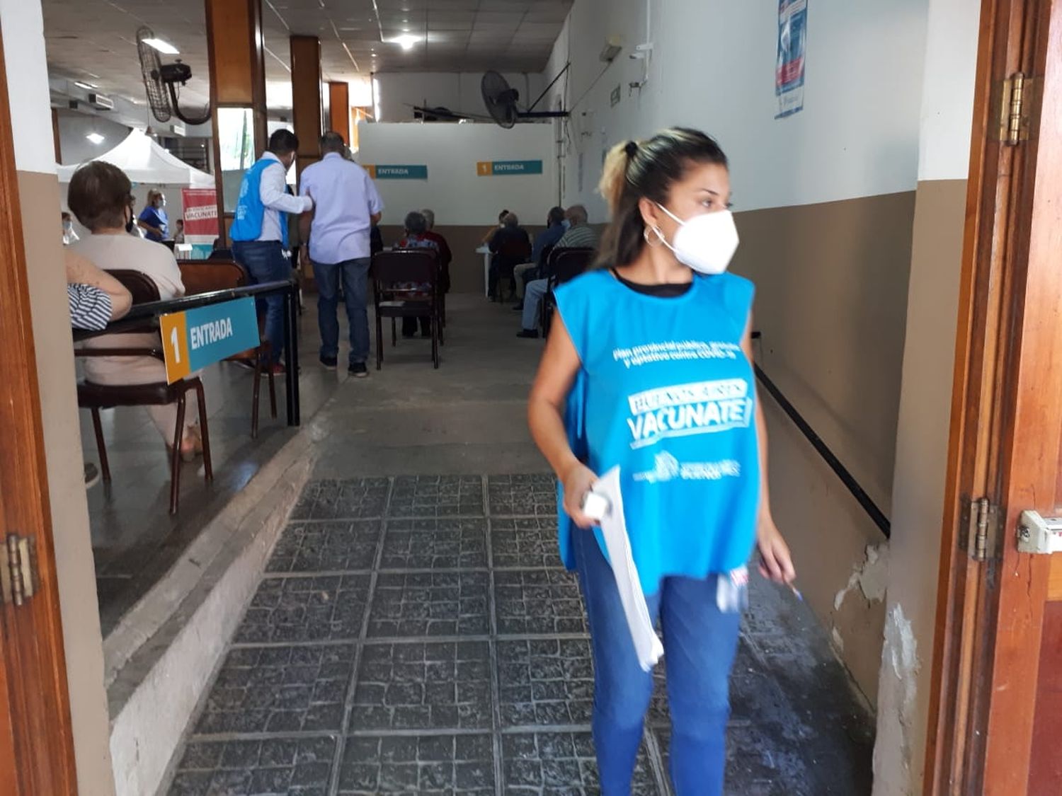 Vacunación contra el coronavirus: quienes perdieron el turno deben ir este sábado al Club de Jubilados en el horario asignado