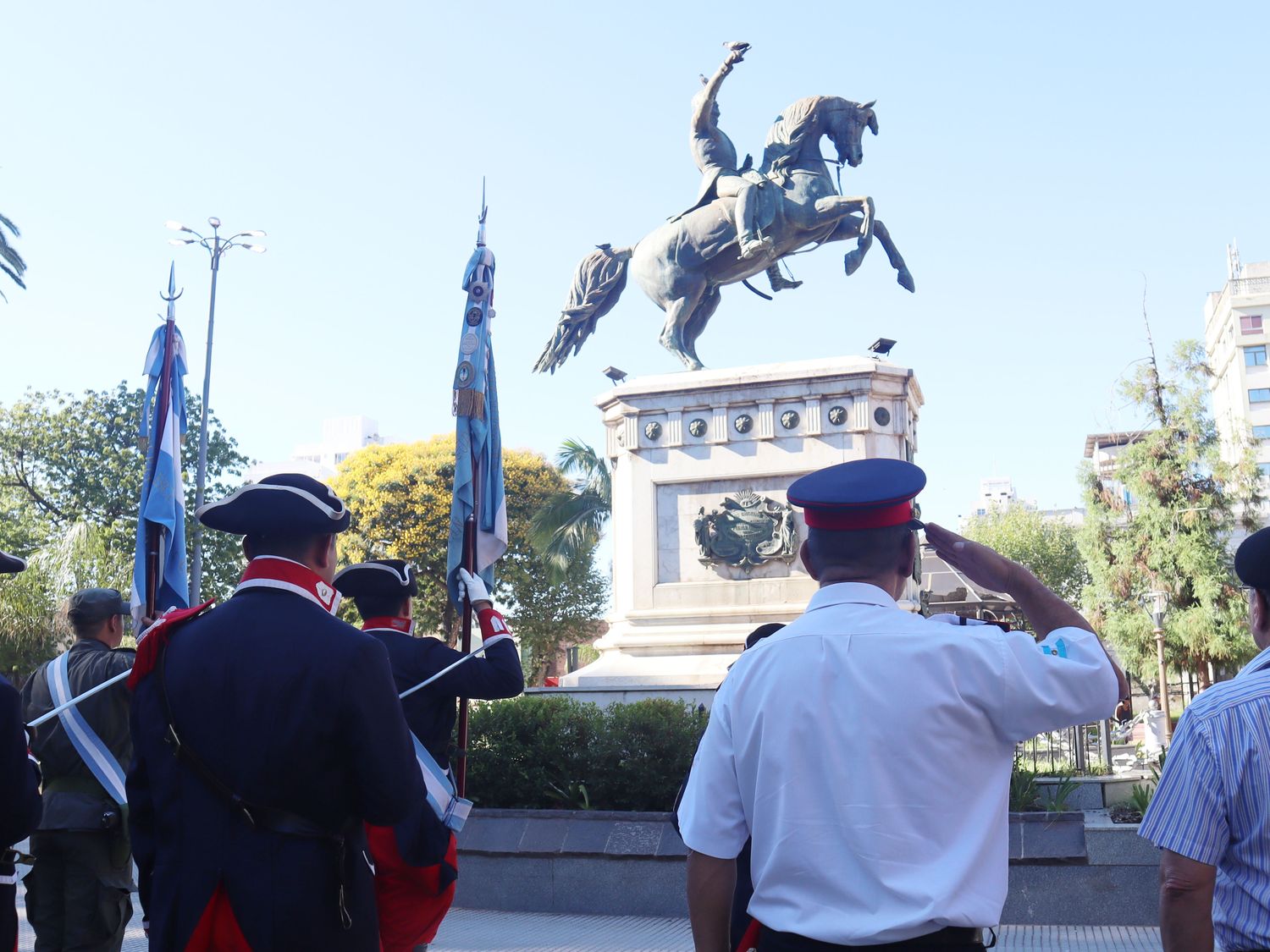 Actos conmemorativos por el combate de San Lorenzo y la Batalla de Caseros