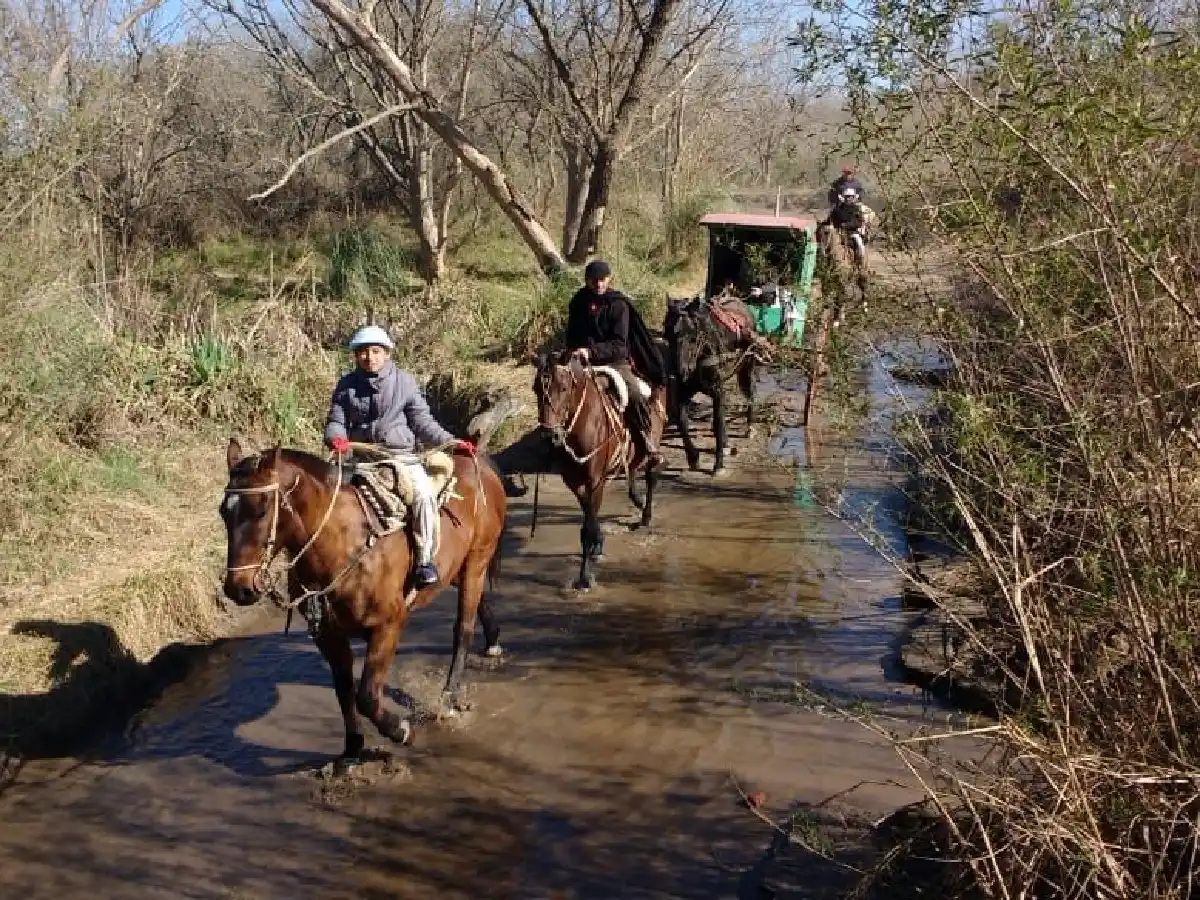 Realizaron  cabalgata  para revivir el pasado