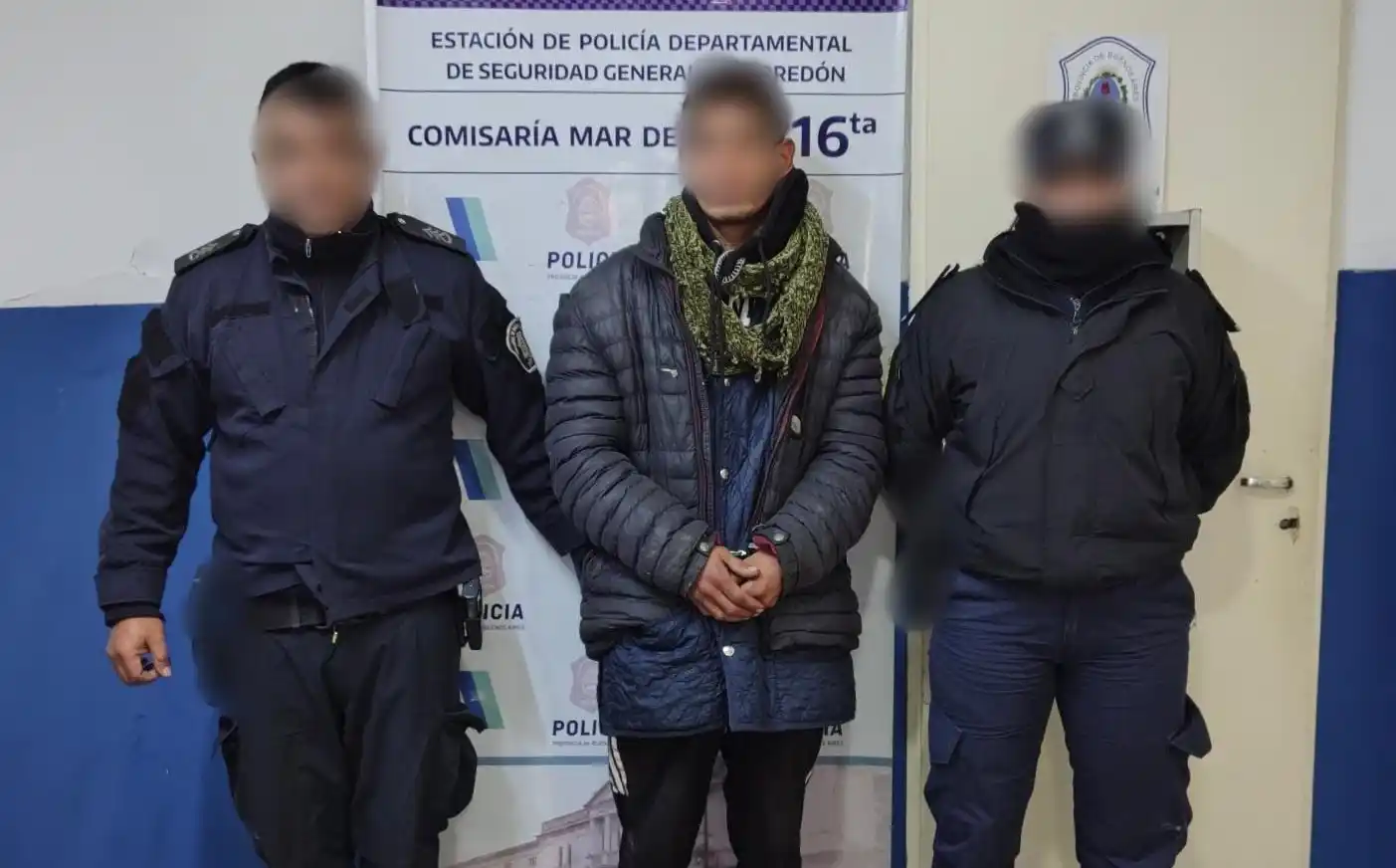 El sujeto de 30 años fue aprehendido y enviado a Batán.