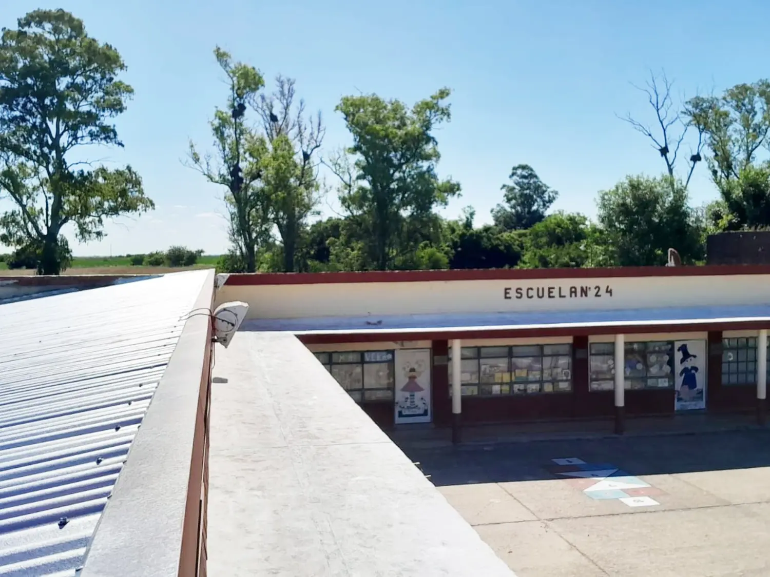 Se refaccionaron instalaciones de una escuela en Líbaros