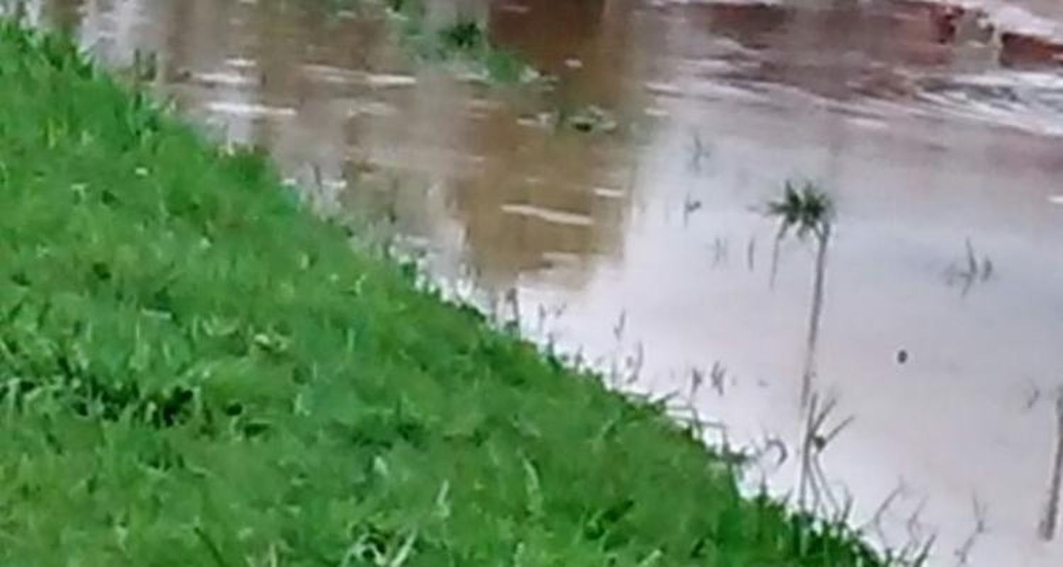 Inconvenientes en Obligado por la fuerte tormenta