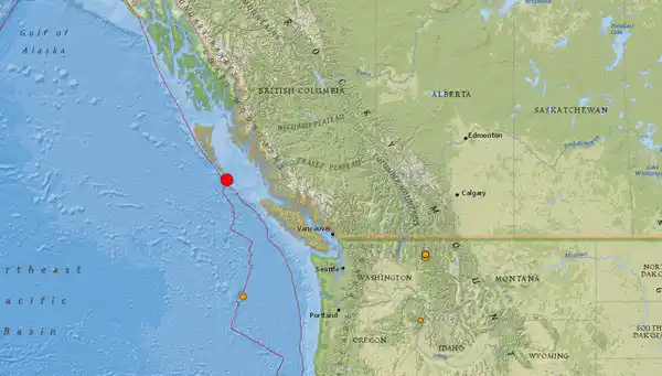 Un sismo de 6,1 sacude Canadá