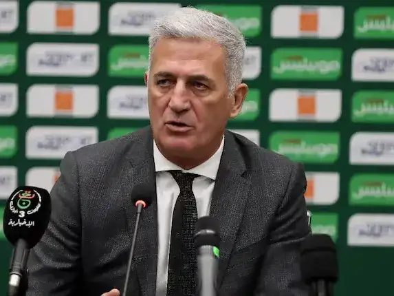 El entrenador de Argelia, Vladimir Petković.
