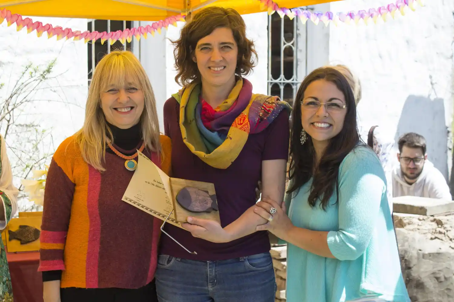 Taller de Cerámica de La Guardia: se entregó la “Distinción Ahumada”