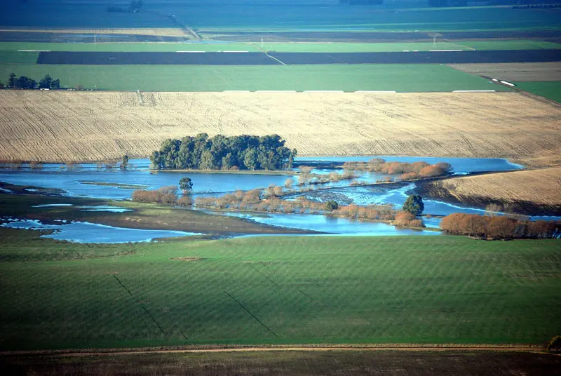 Las lluvias complicaron al campo