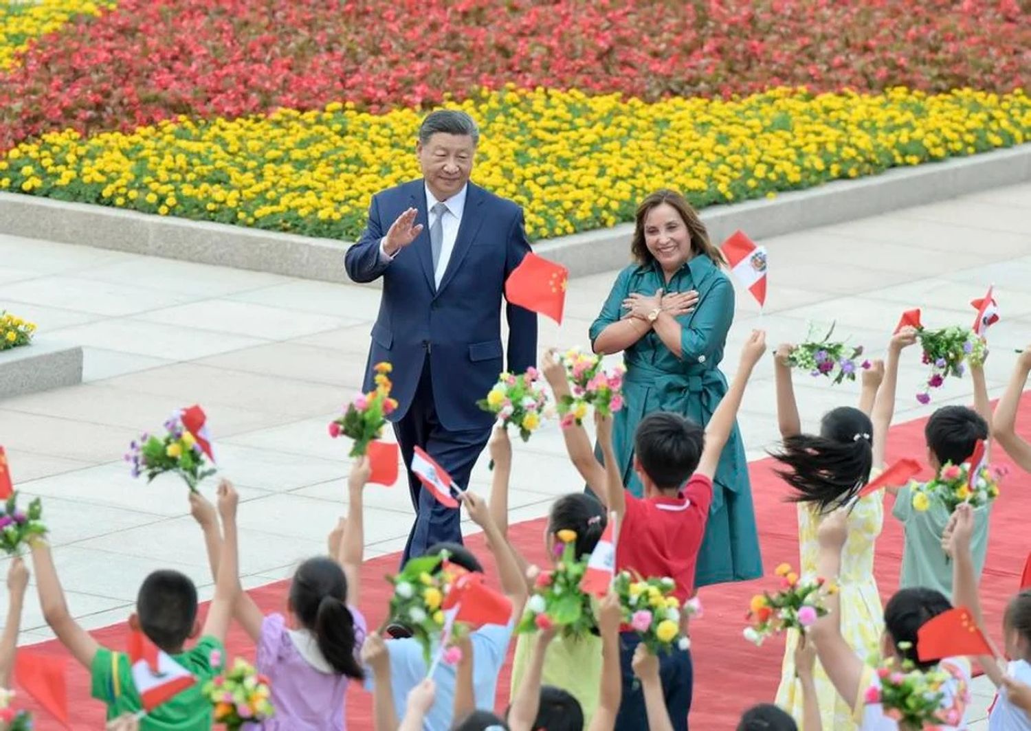 El presidente de China, Xi Jinping, tuvo una cálida recepción en Perú.