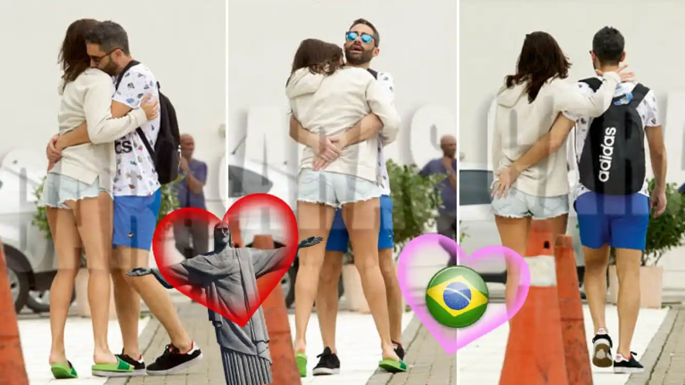 Ivana Nadal y el Pollo Álvarez, infraganti en Río de Janeiro