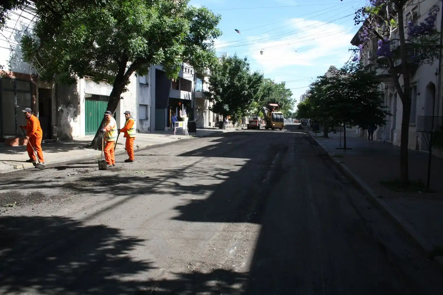 Desvíos de colectivos por obras de bacheo