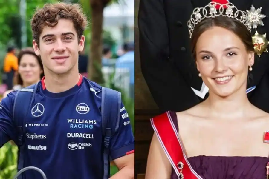 Vinculan a Franco Colapinto con una princesa europea, ¿de quién se trata?